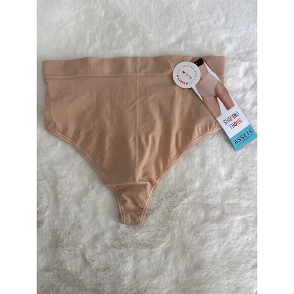 Assets by Spanx Shaping Thong Nude size 1X NEW - Picture 2 of 4